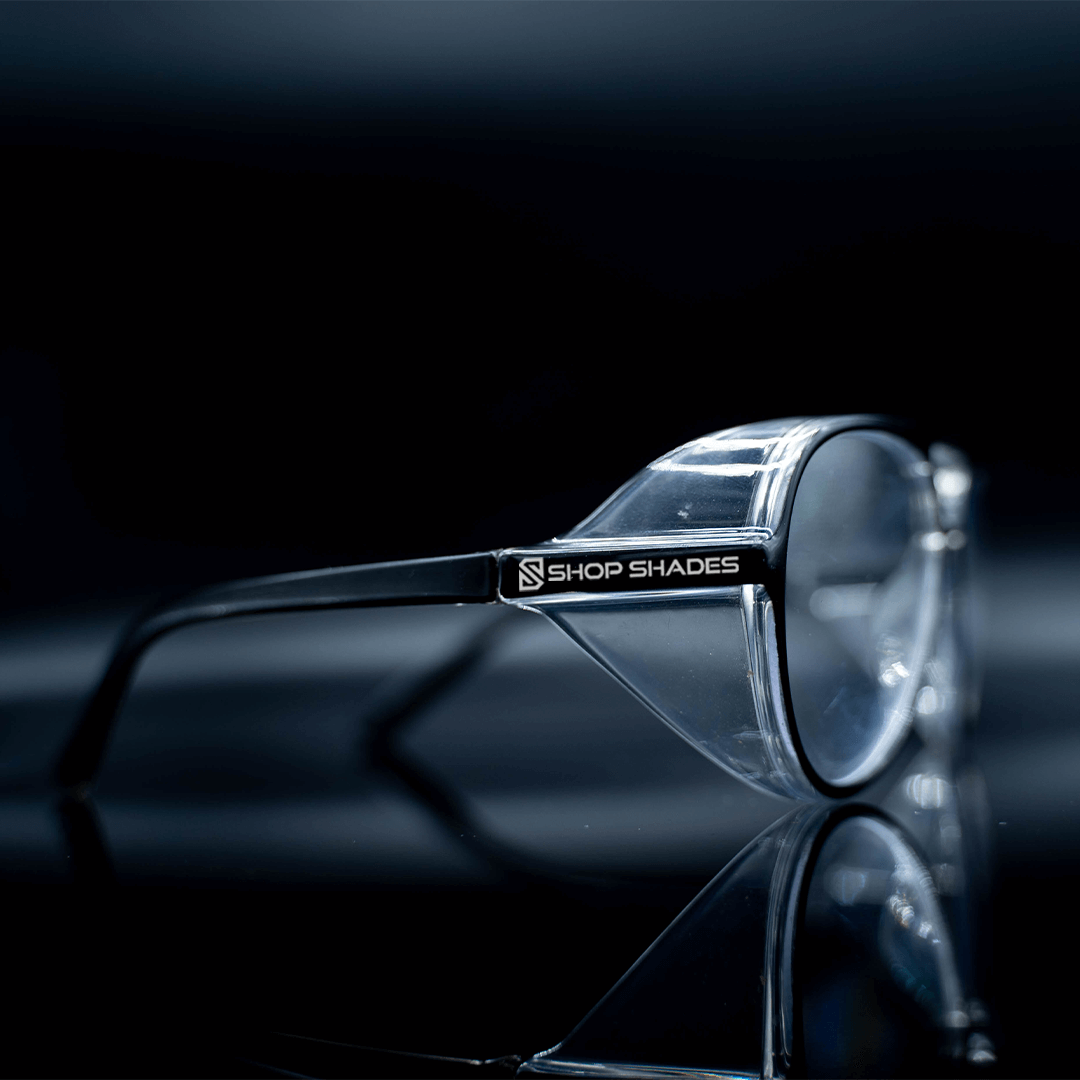 Shop Shades Photochromic Dimmer Safety Glasses