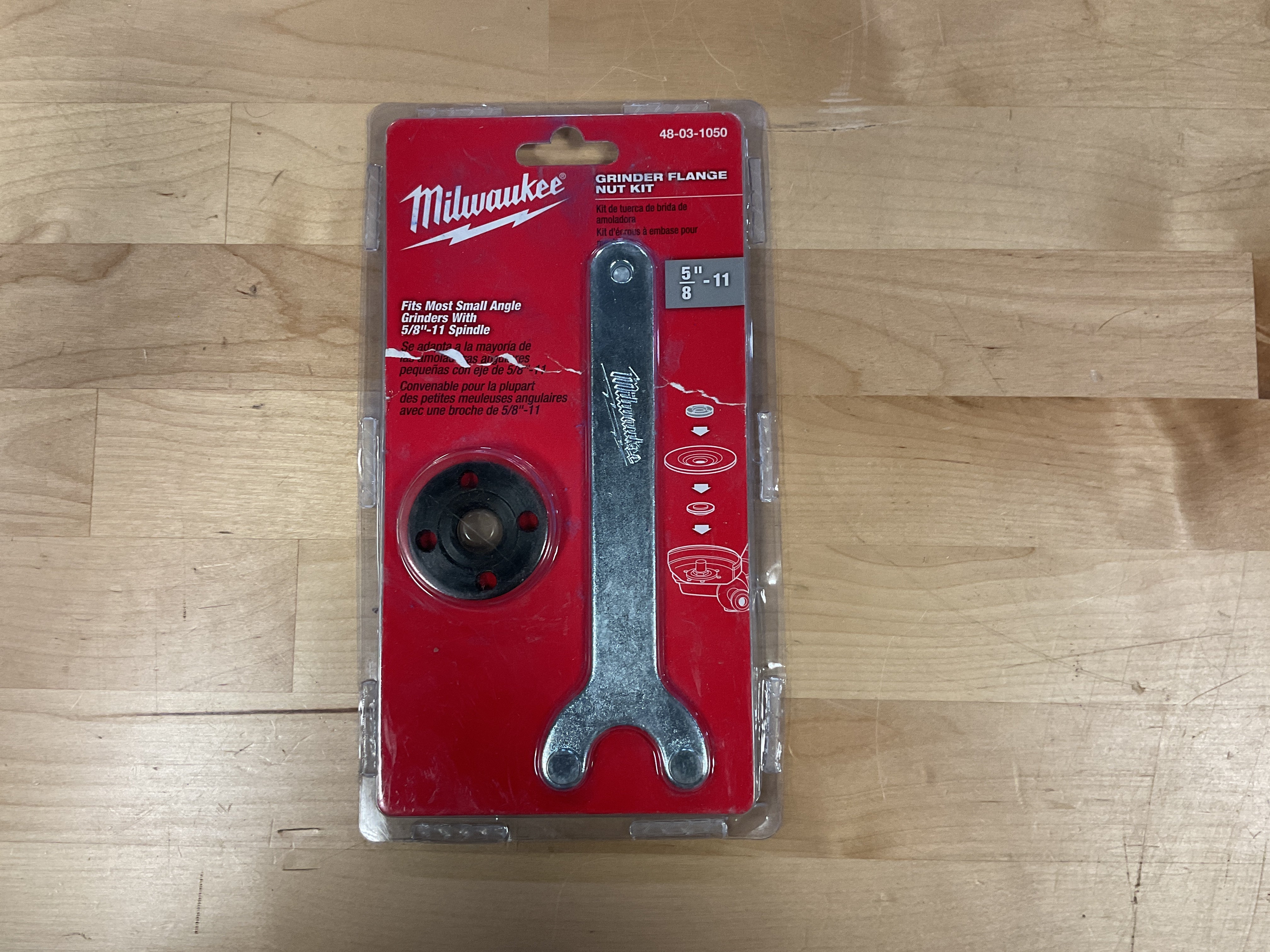 Milwaukee 5/8" -11 grinder Flange Nut Kit