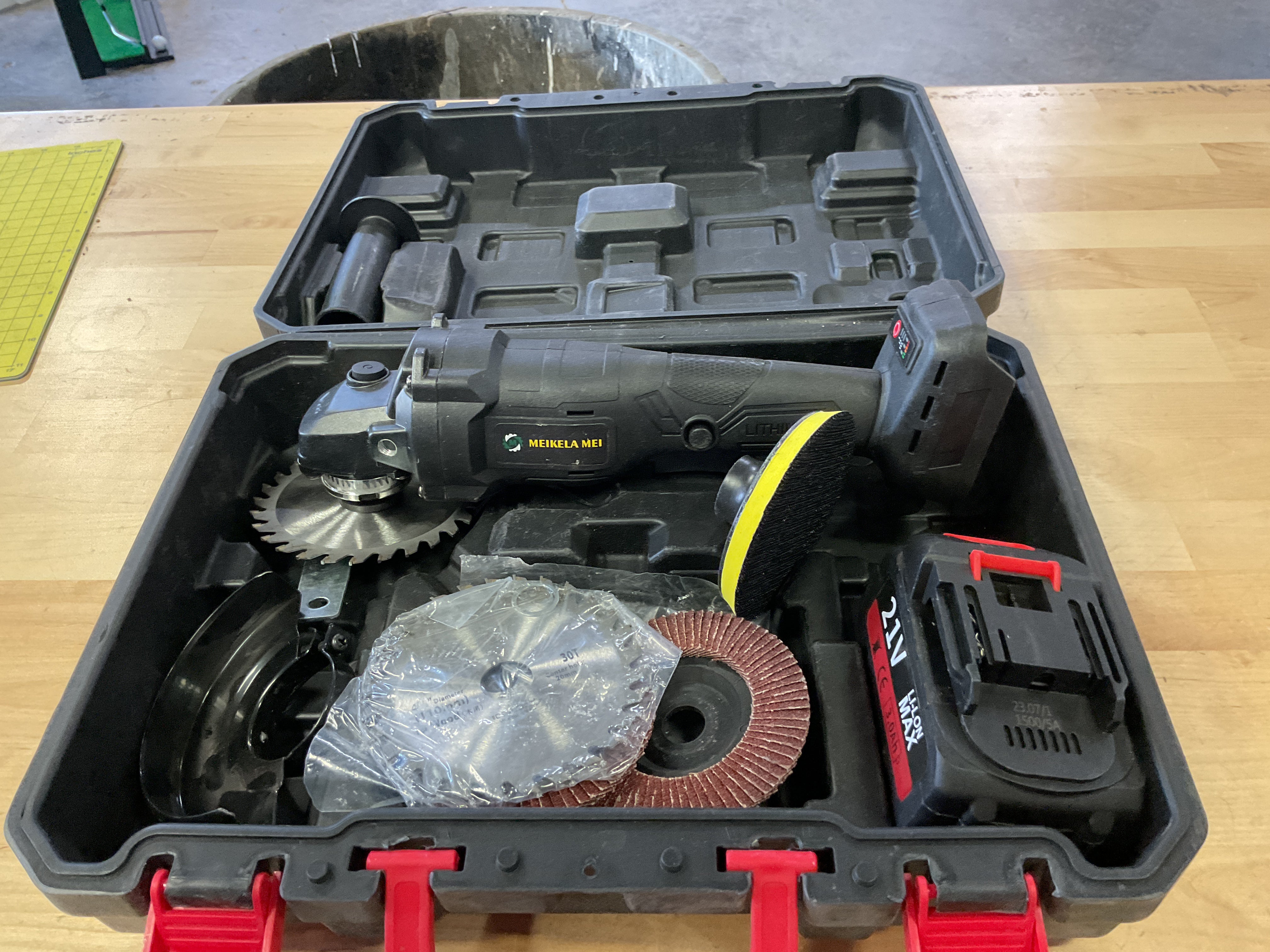 Meikela Mei Cordless Angel Grinder