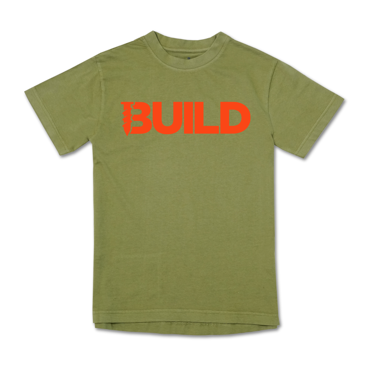 BUILD Blaze Orange T-shirt