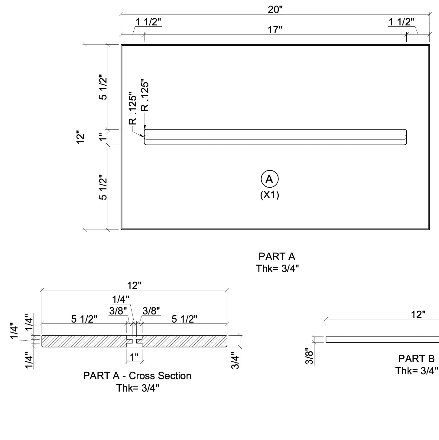 Circle Cutting Sled Plan