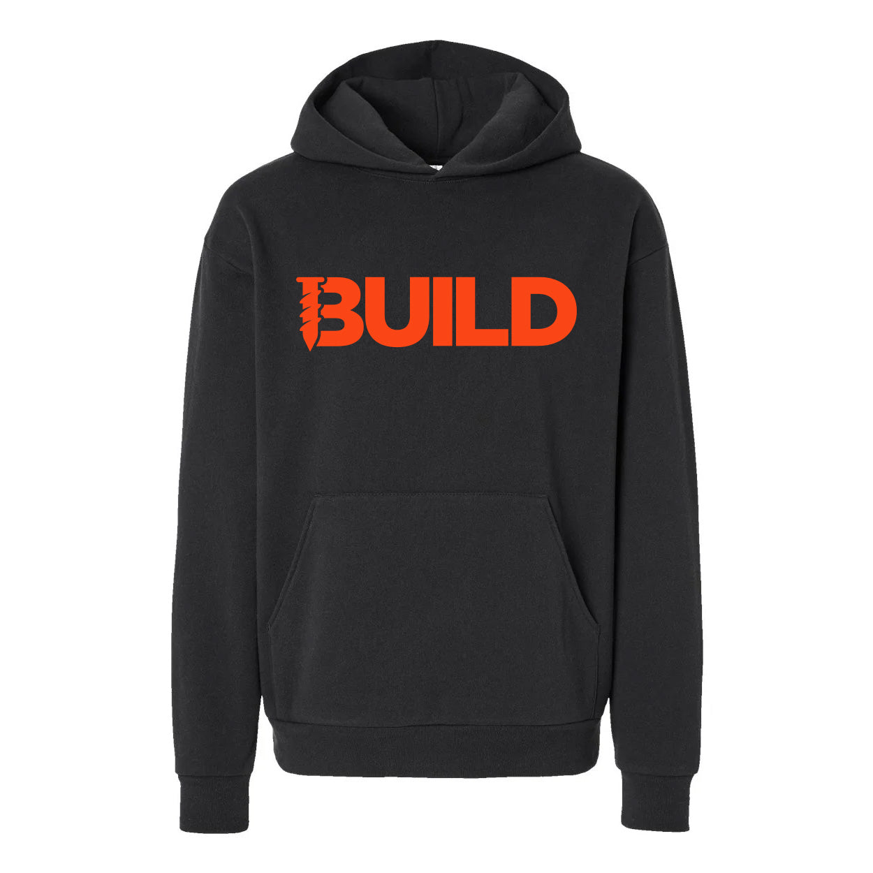 BUILD Blaze Orange Hoodie