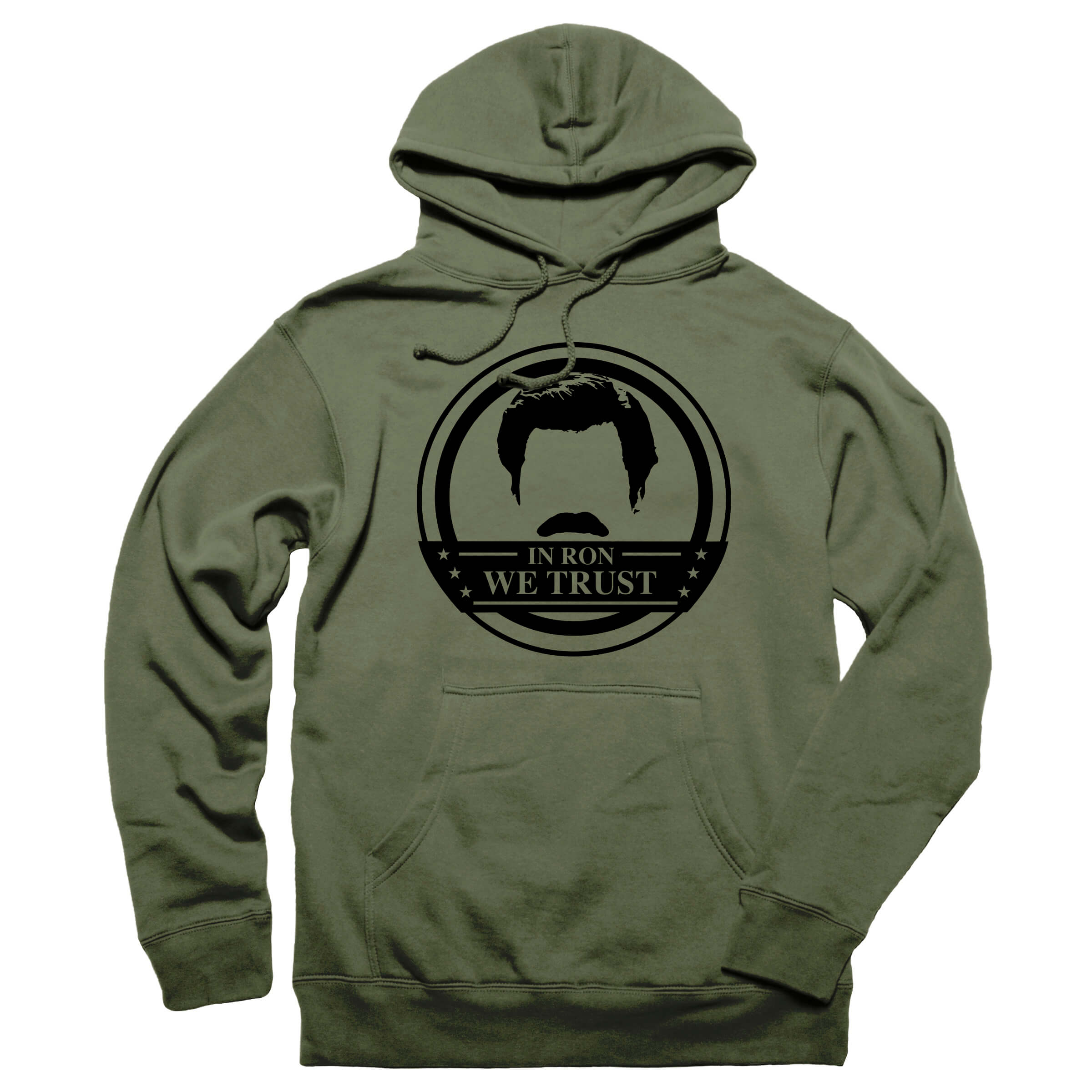 In Ron We Trust Badge Hoodie