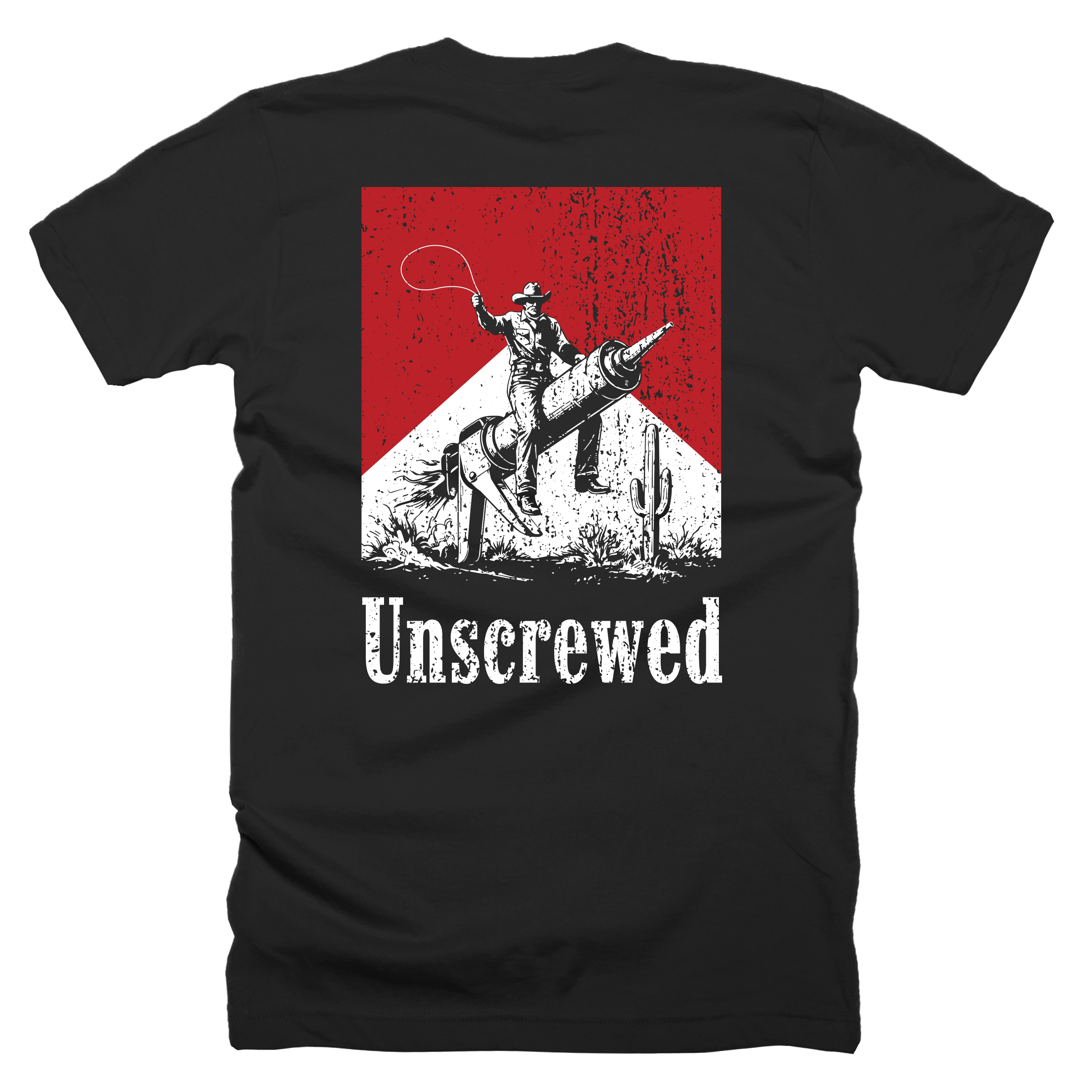 Unscrewed Cowboy T-Shirt