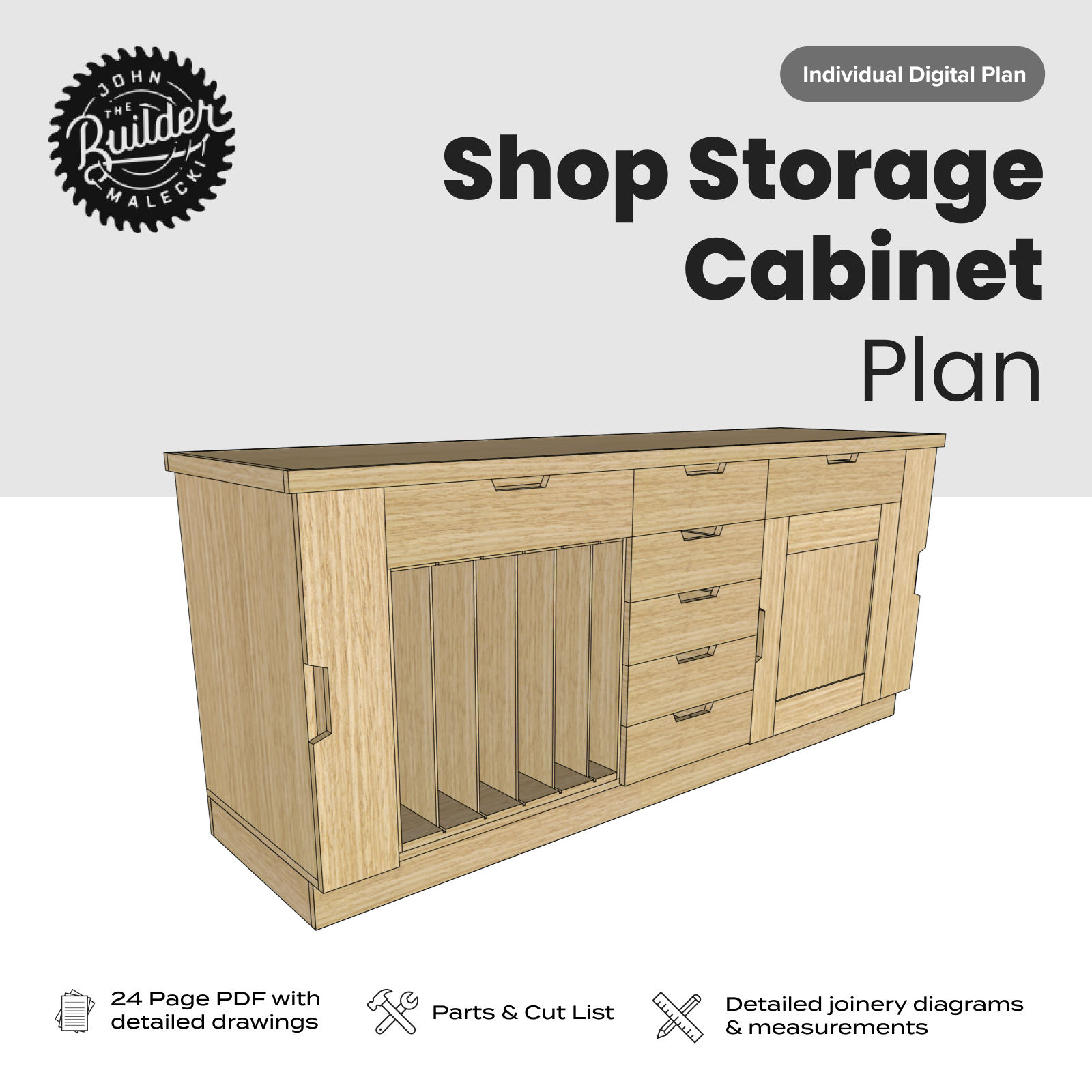 ULTIMATE Shop Storage Cabinet - John Malecki Store