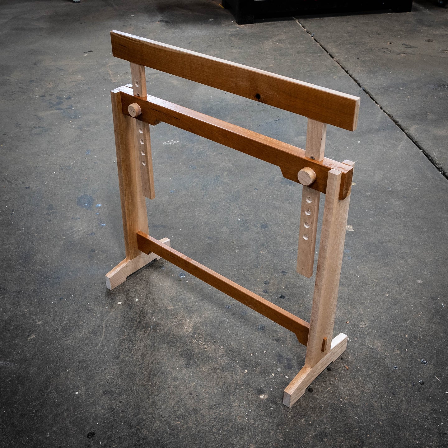 DIY Adjustable Sawhorse Plan - John Malecki Store