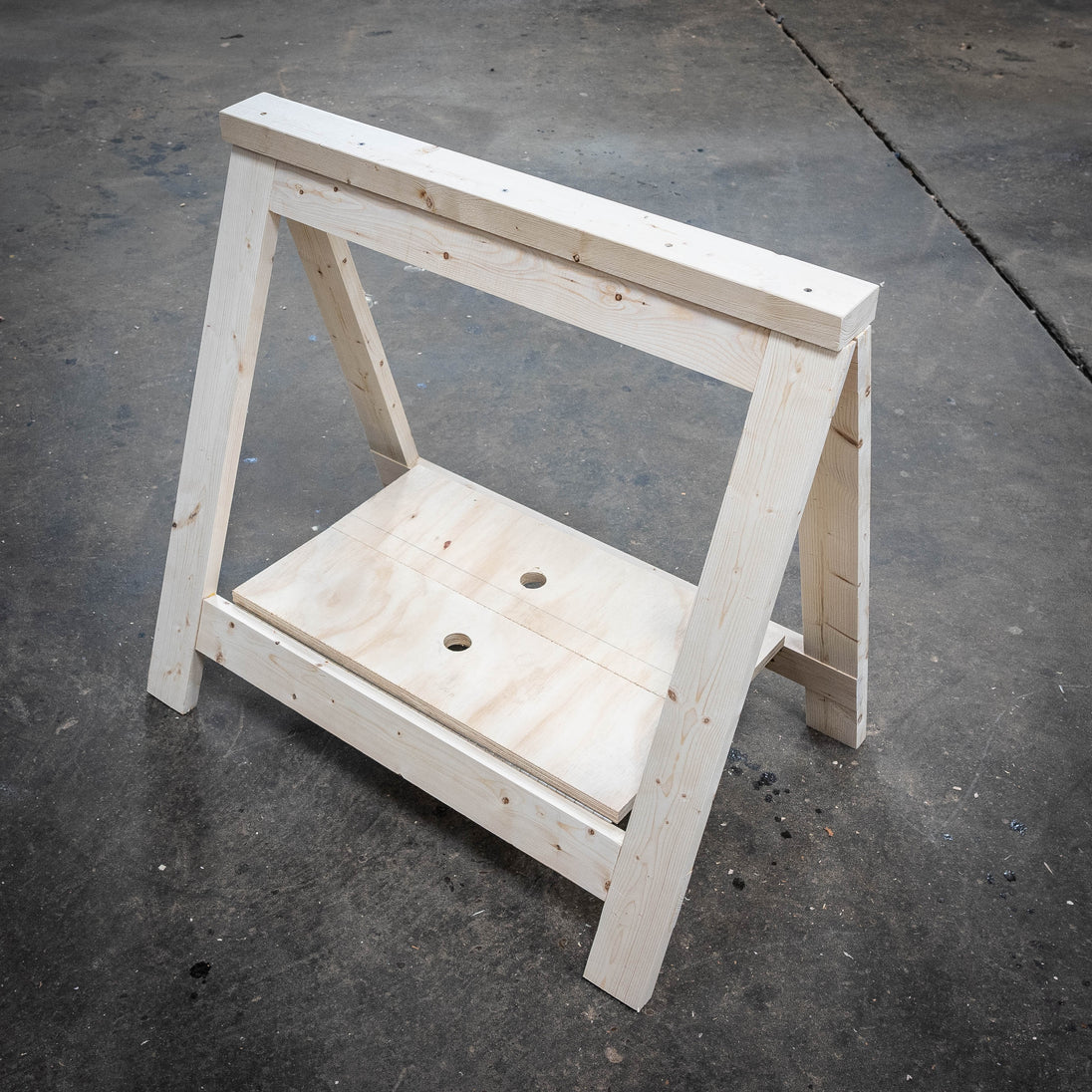 DIY Folding Sawhorse Plan - John Malecki Store