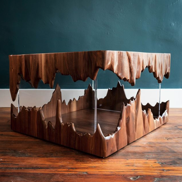 IMPOSSIBLE Floating ‘Cave’ Table Build