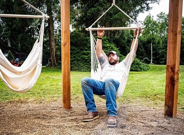 EPIC Swing Set & Fire Pit Build