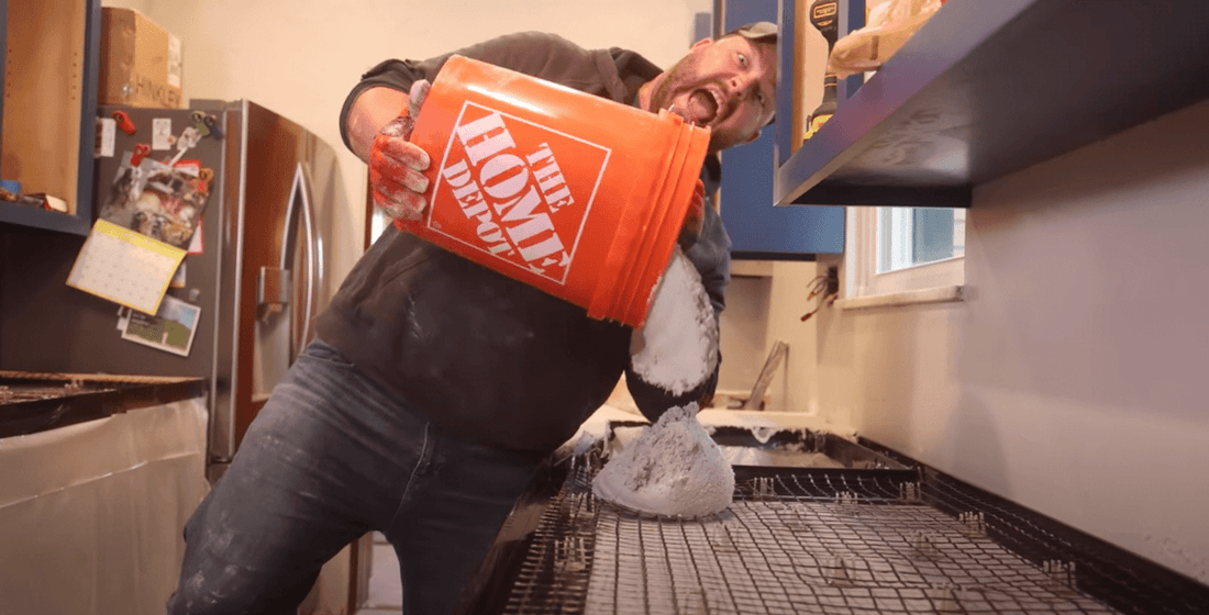 DIY Concrete Counters — Renovating My Kitchen Part 6