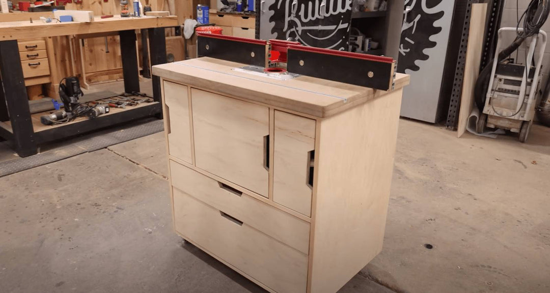ULTIMATE & EASY Router Table Build - John Malecki