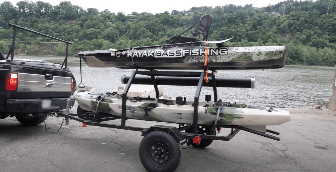 ULTIMATE Fishing Kayak Trailer Build