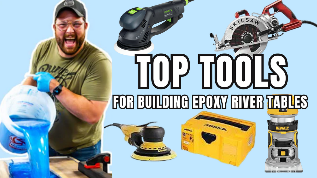 Top Tools for Building Live Edge Epoxy River Tables