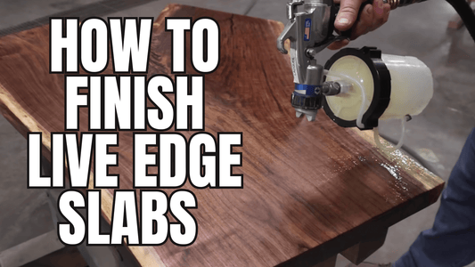 HOW TO FINISH LIVE EDGE SLABS