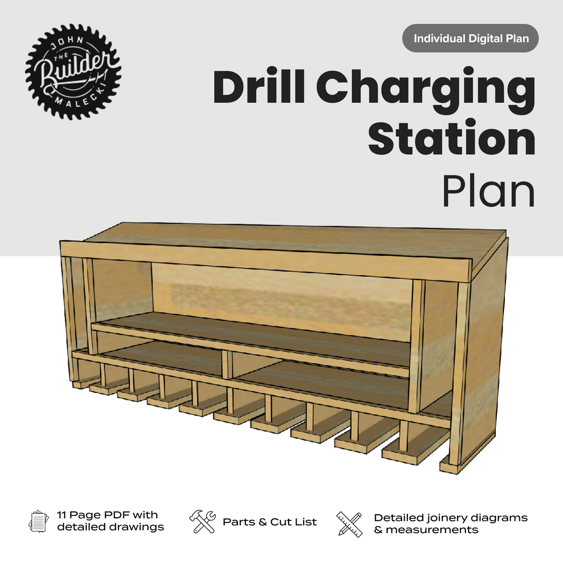 Drill Charging Station Plan - John Malecki Store