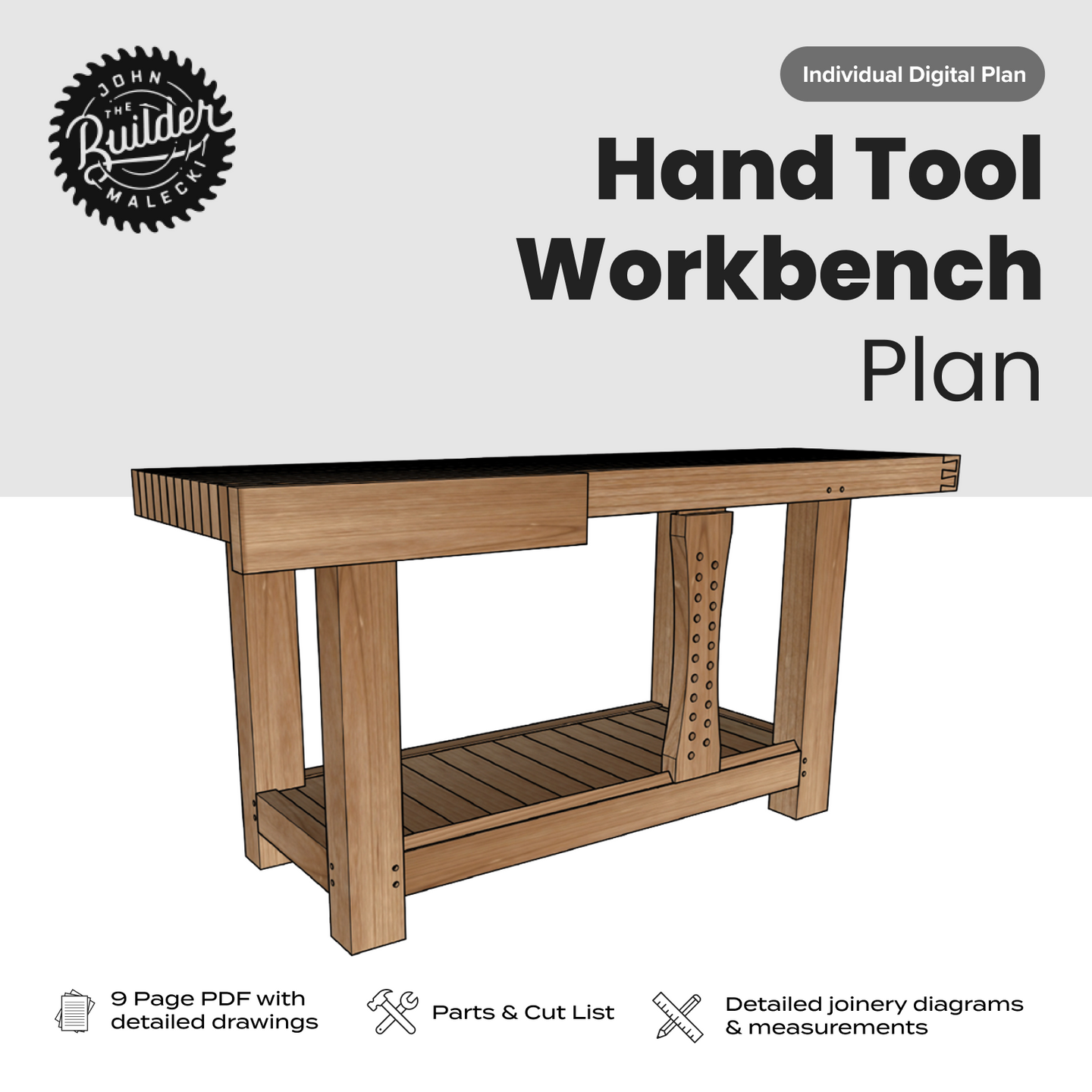 Hand Tool Workbench - John Malecki Store