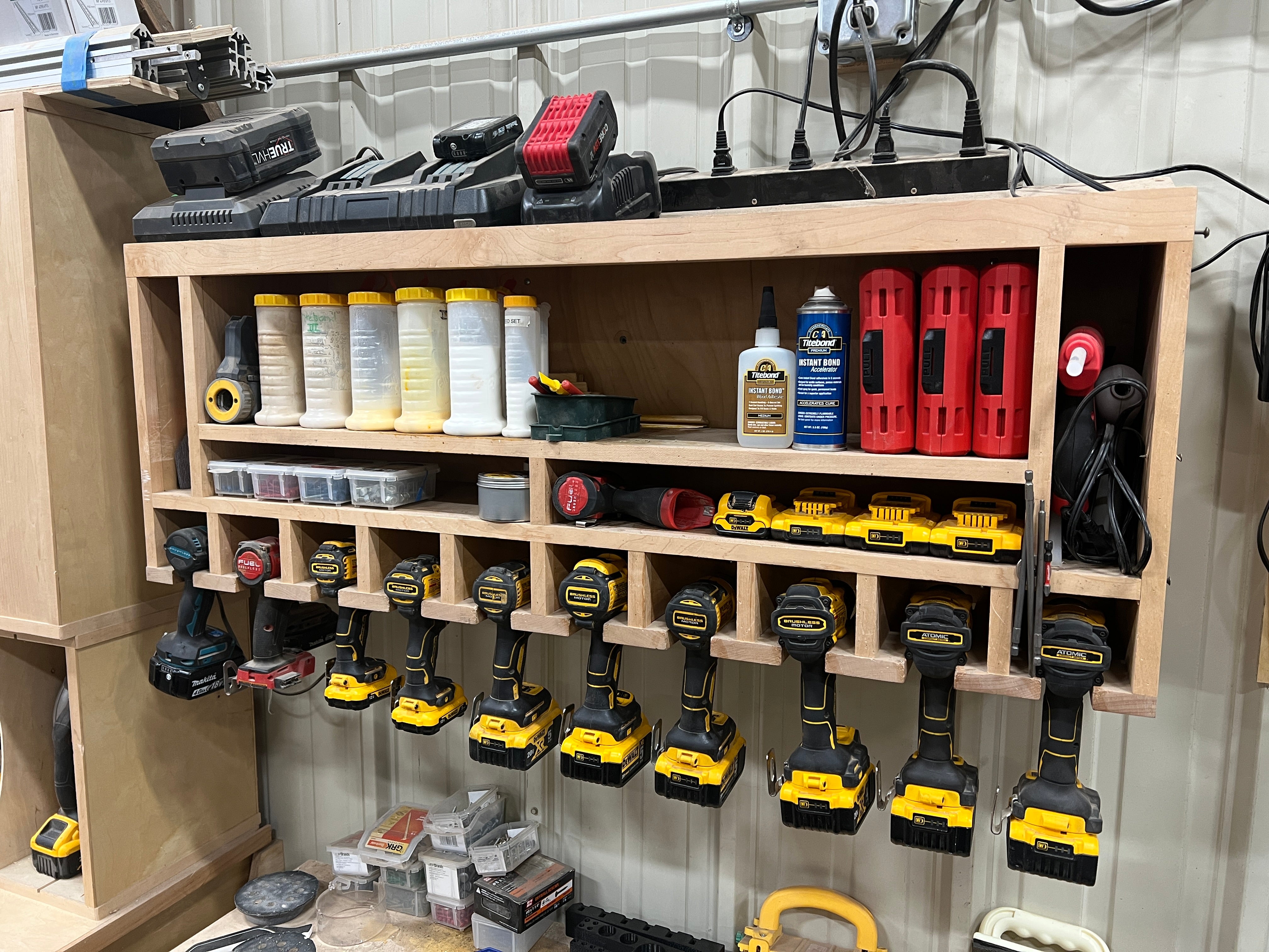 Diy charging station 2024 for power tools