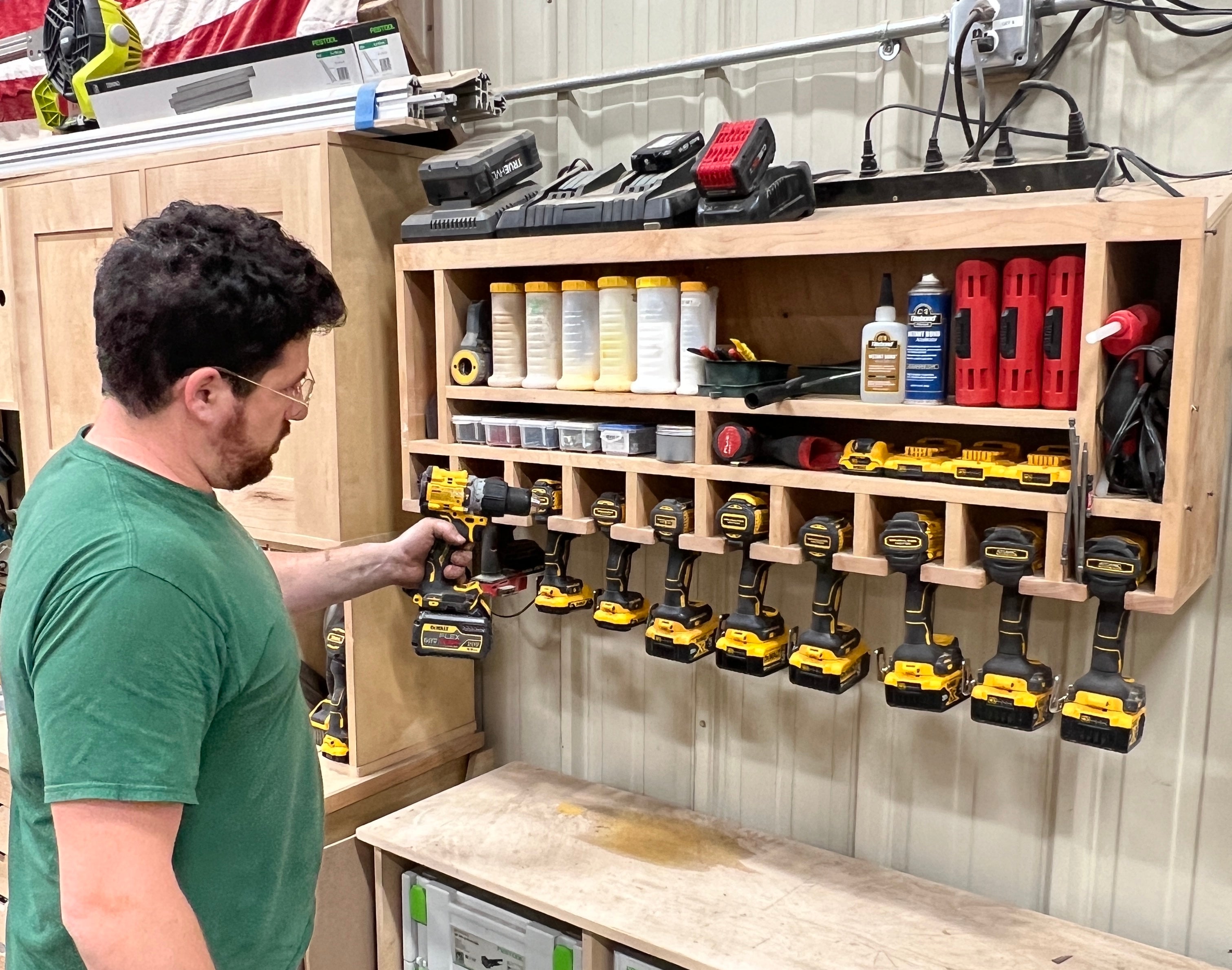 Dewalt drill charging station sale