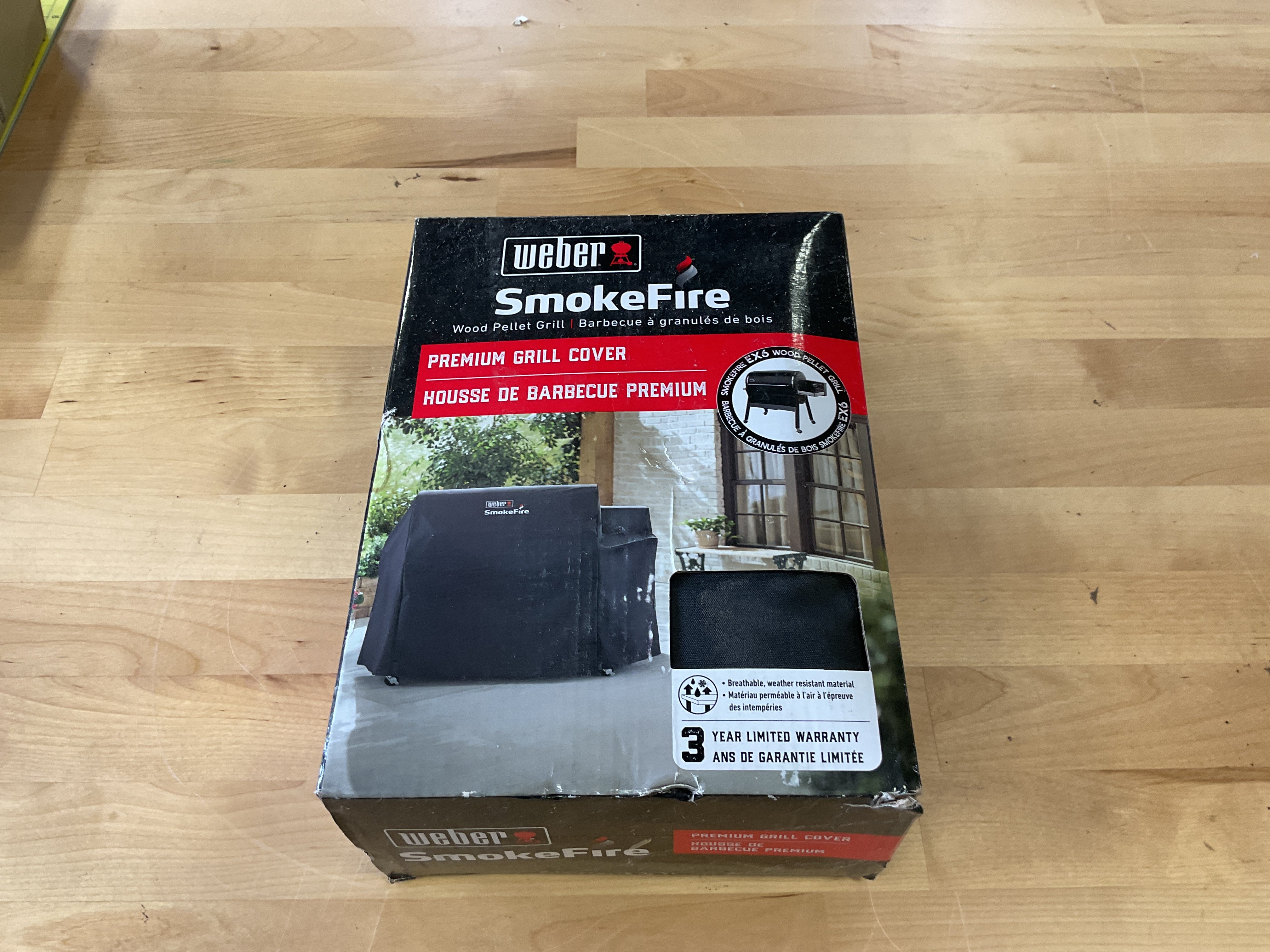 Weber SmokeFire Premium Wood Pellet Grill Cover (56"x31"x47")
