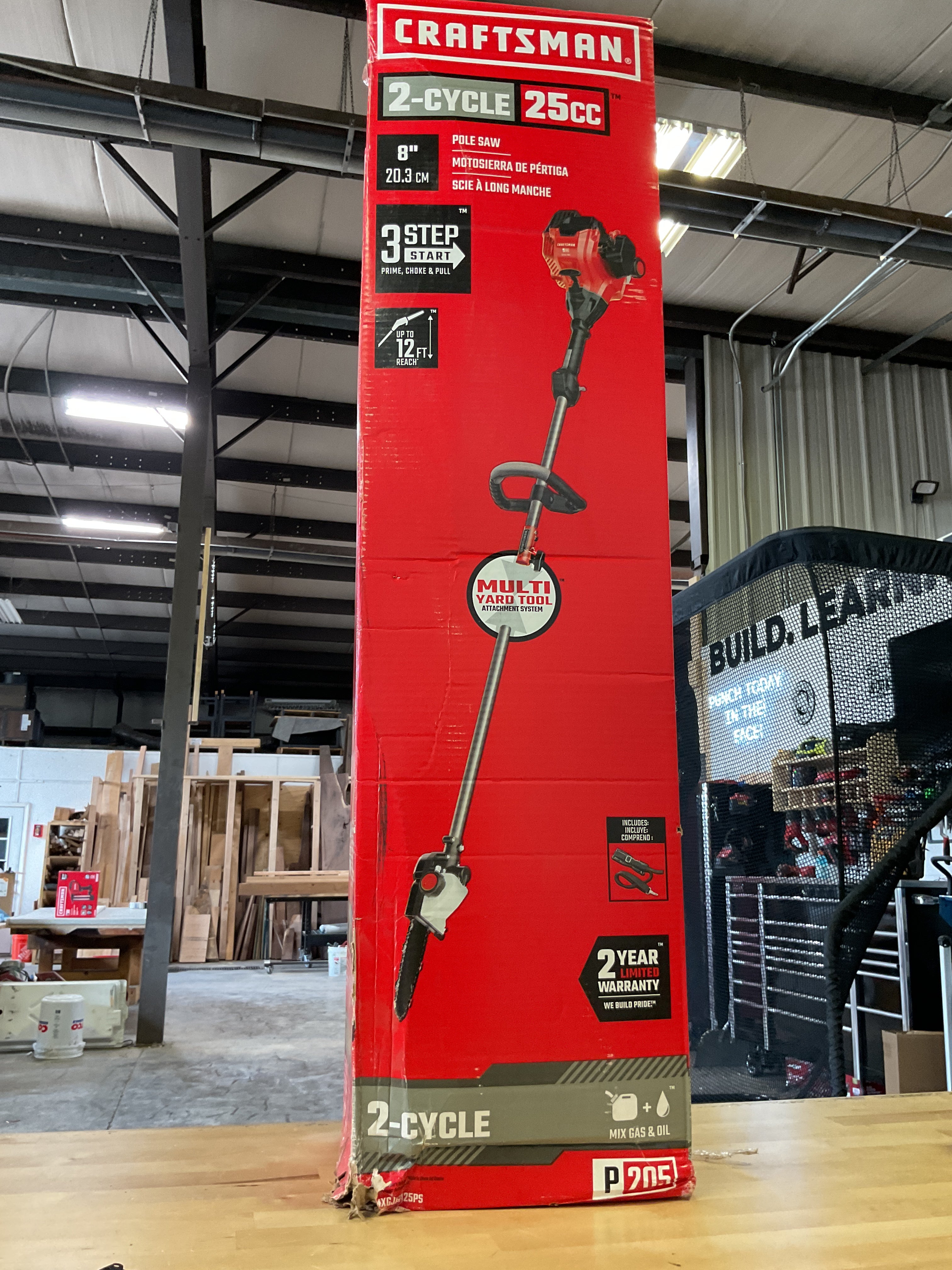 Craftsman 2 Cycle 25cc 8" Pole Saw - PICK UP ONLY