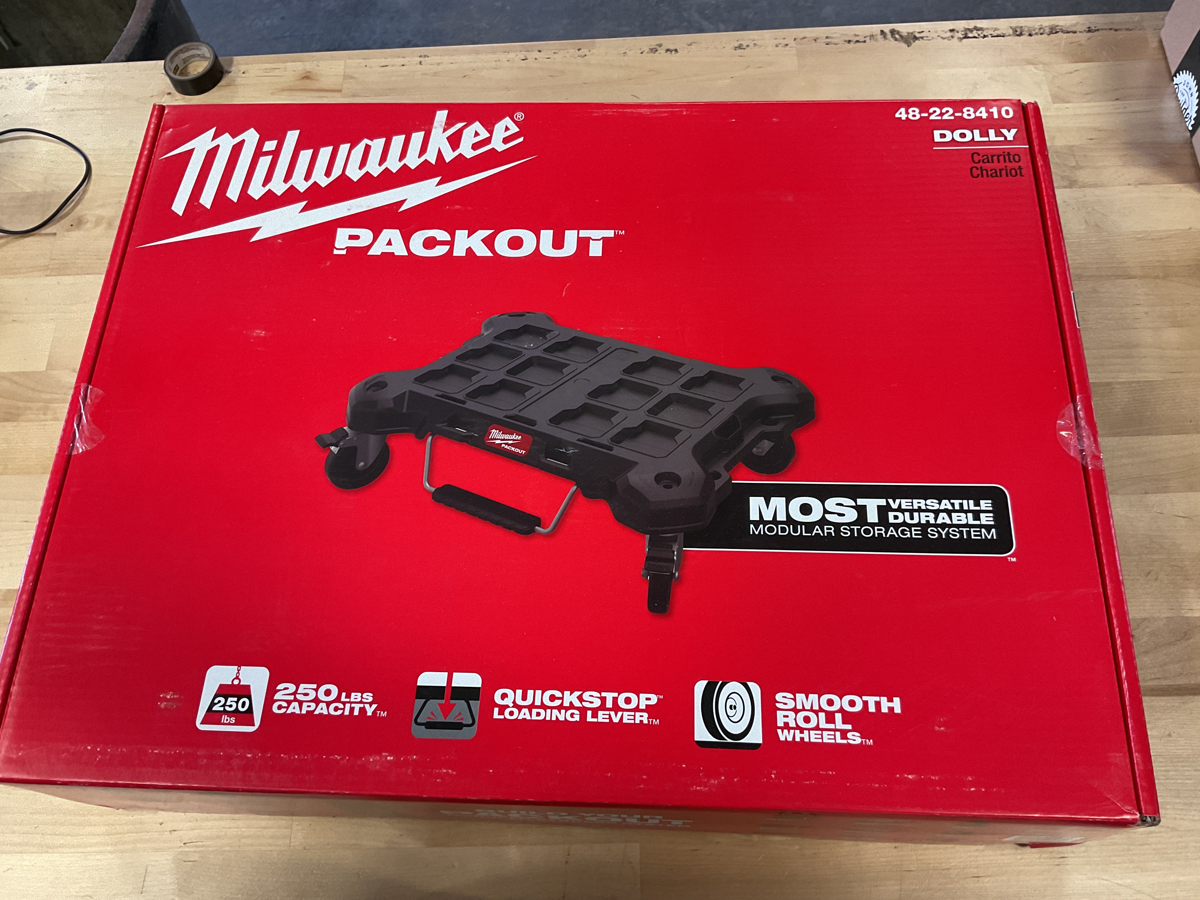 Milwaukee Packout Dolly -PICK UP ONLY