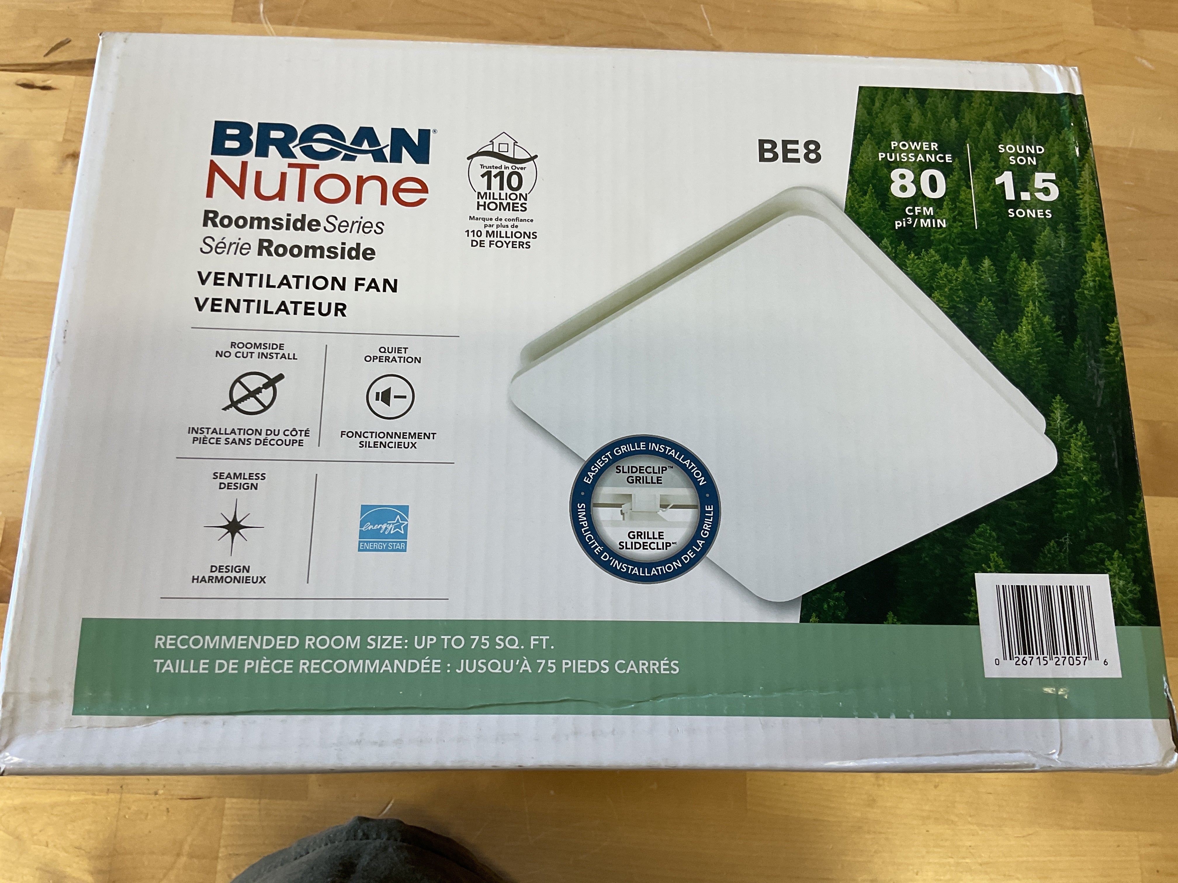 Broan NuTone Ventilation Fan