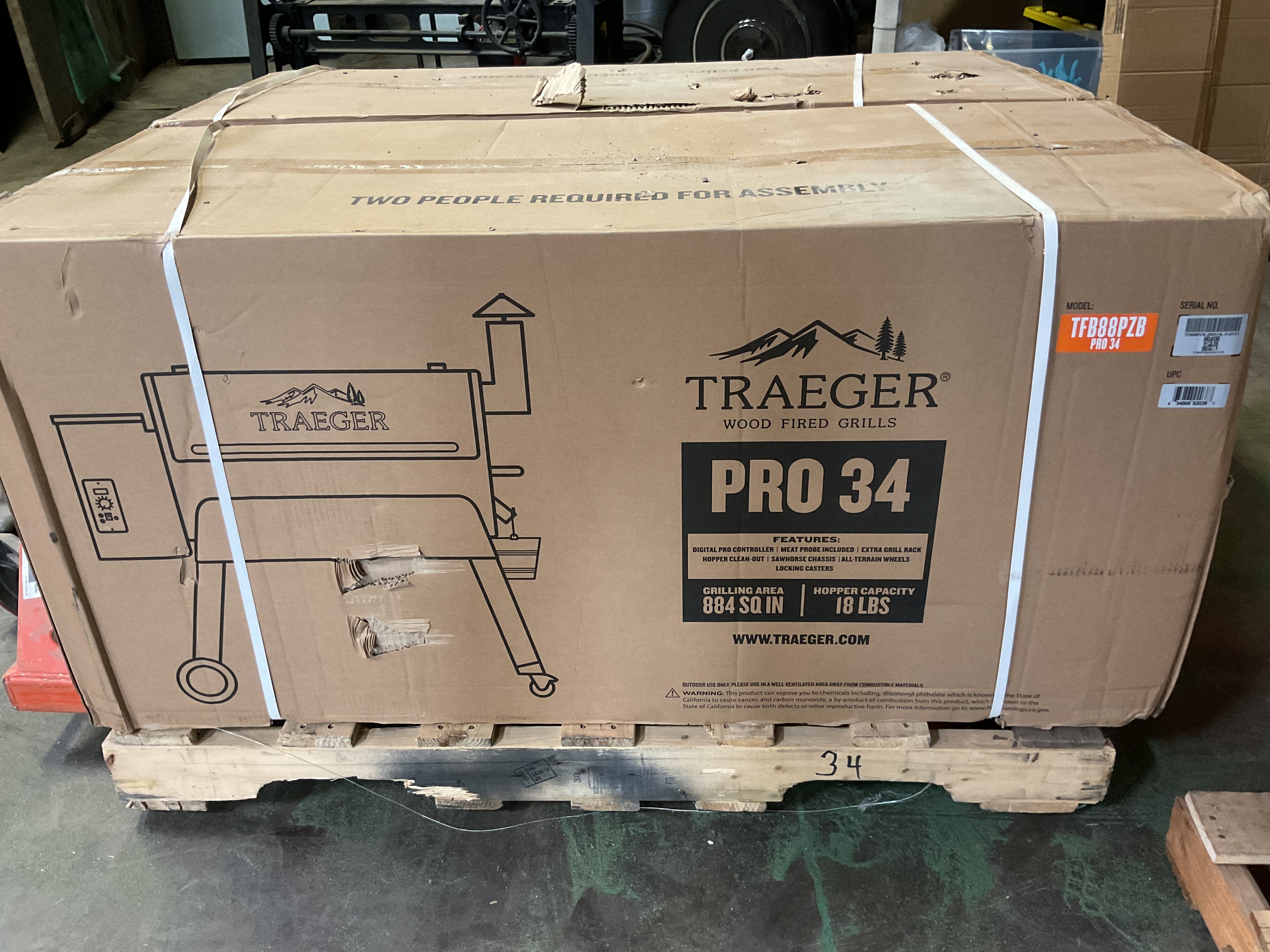 Traeger Pro Series 34 Wood Pellet Grill