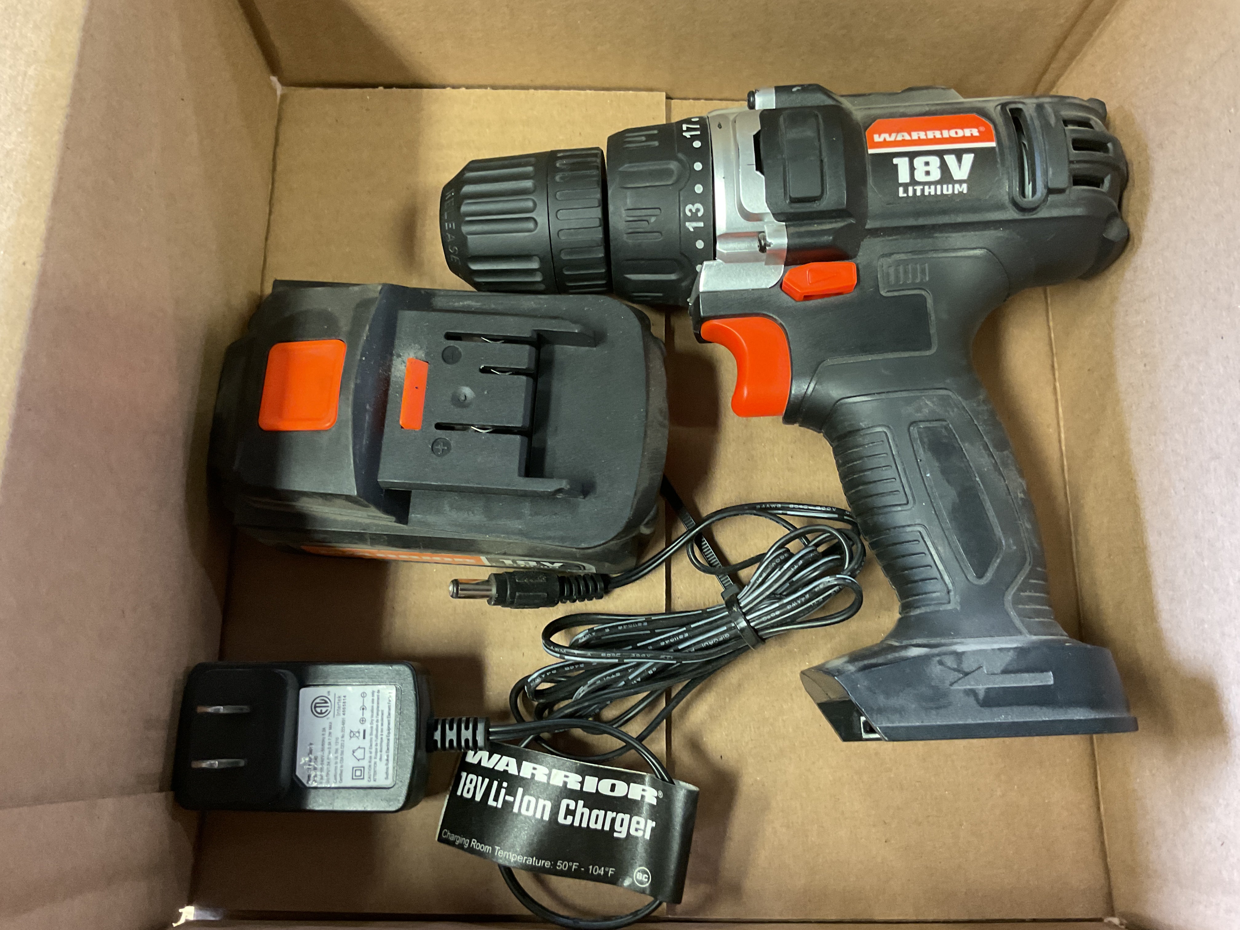 Warrior 18v Drill