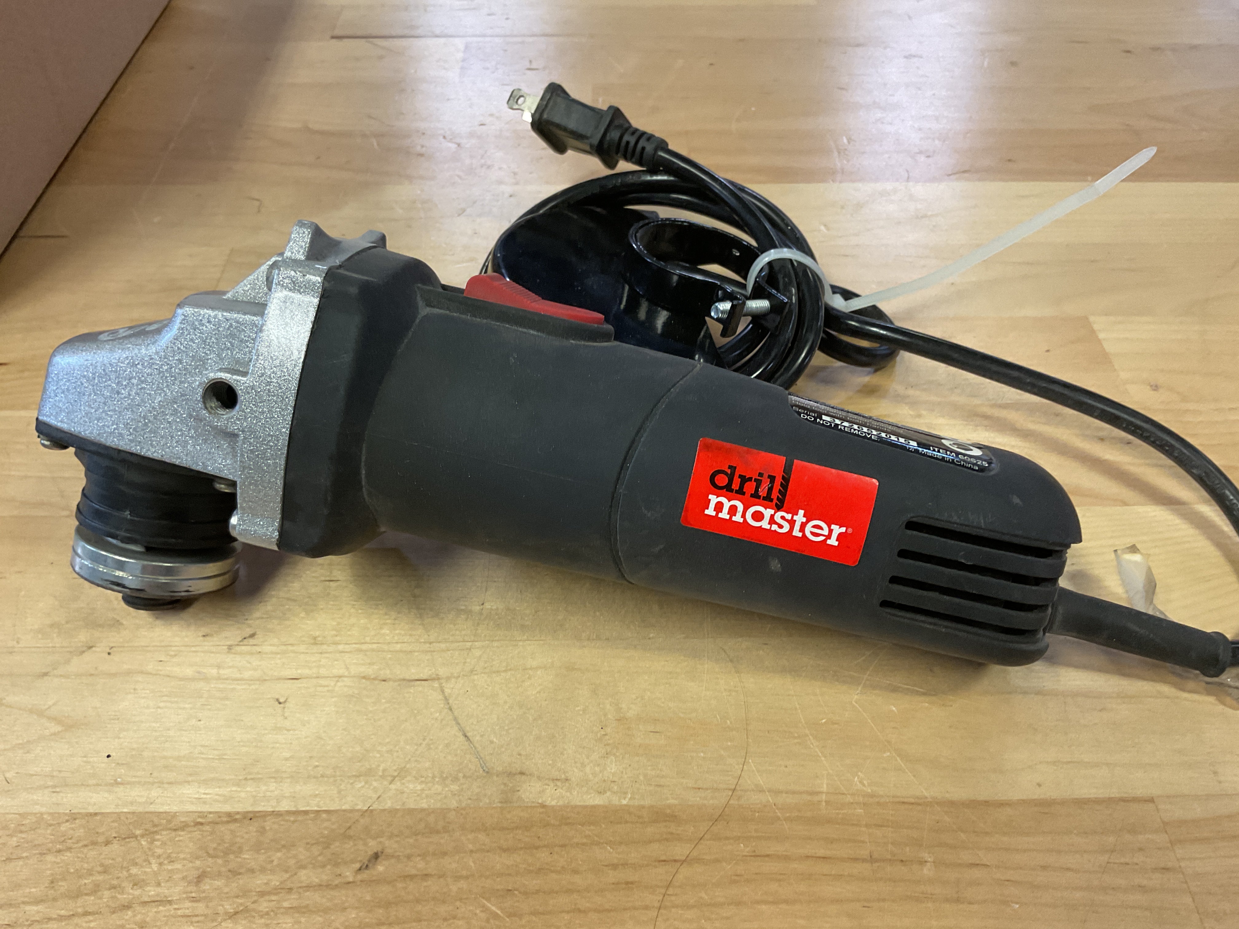 Drill Master 4.3 amp 4-1/2" Slide Switch Angle Grinder