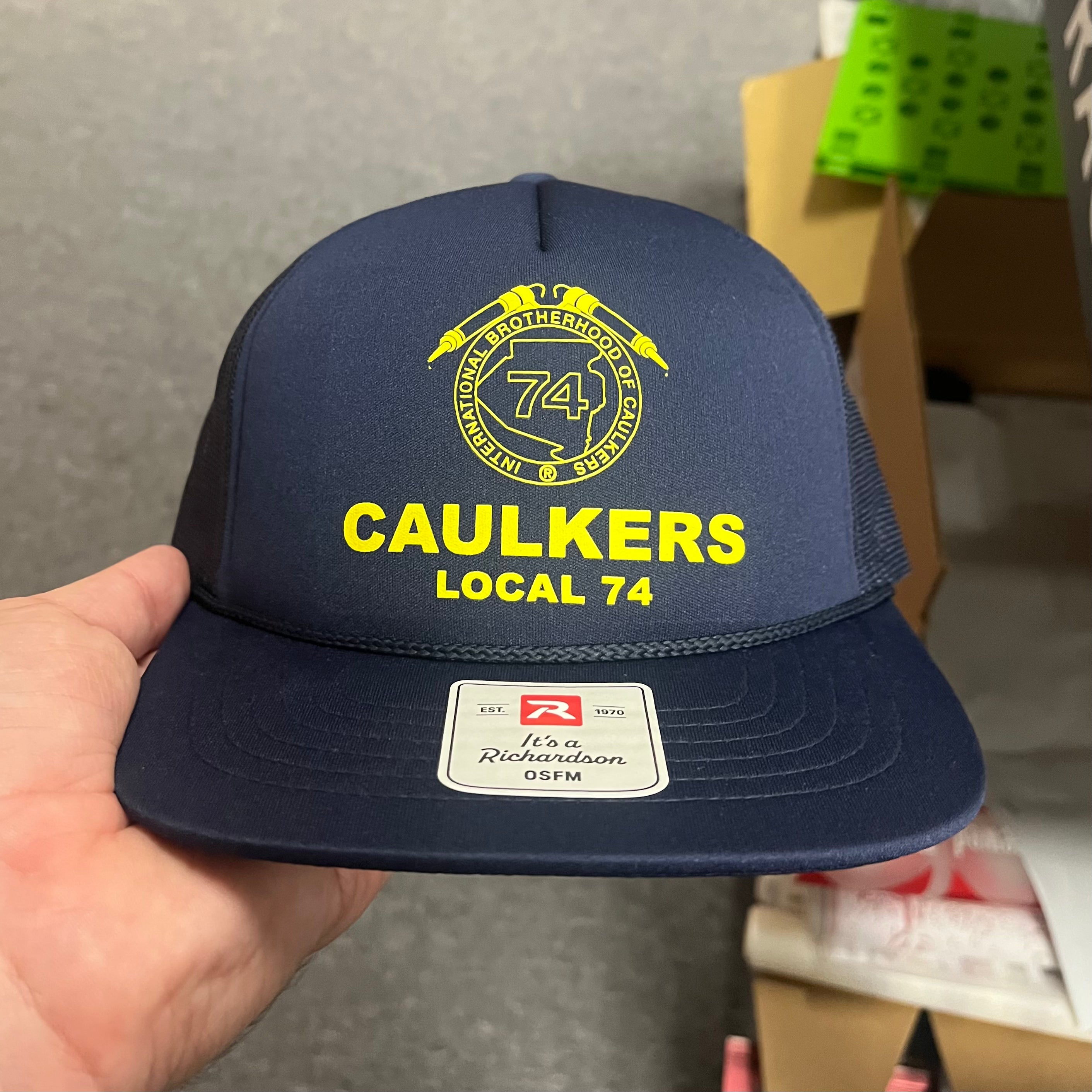 Local Caulkers 74 Trucker Hat