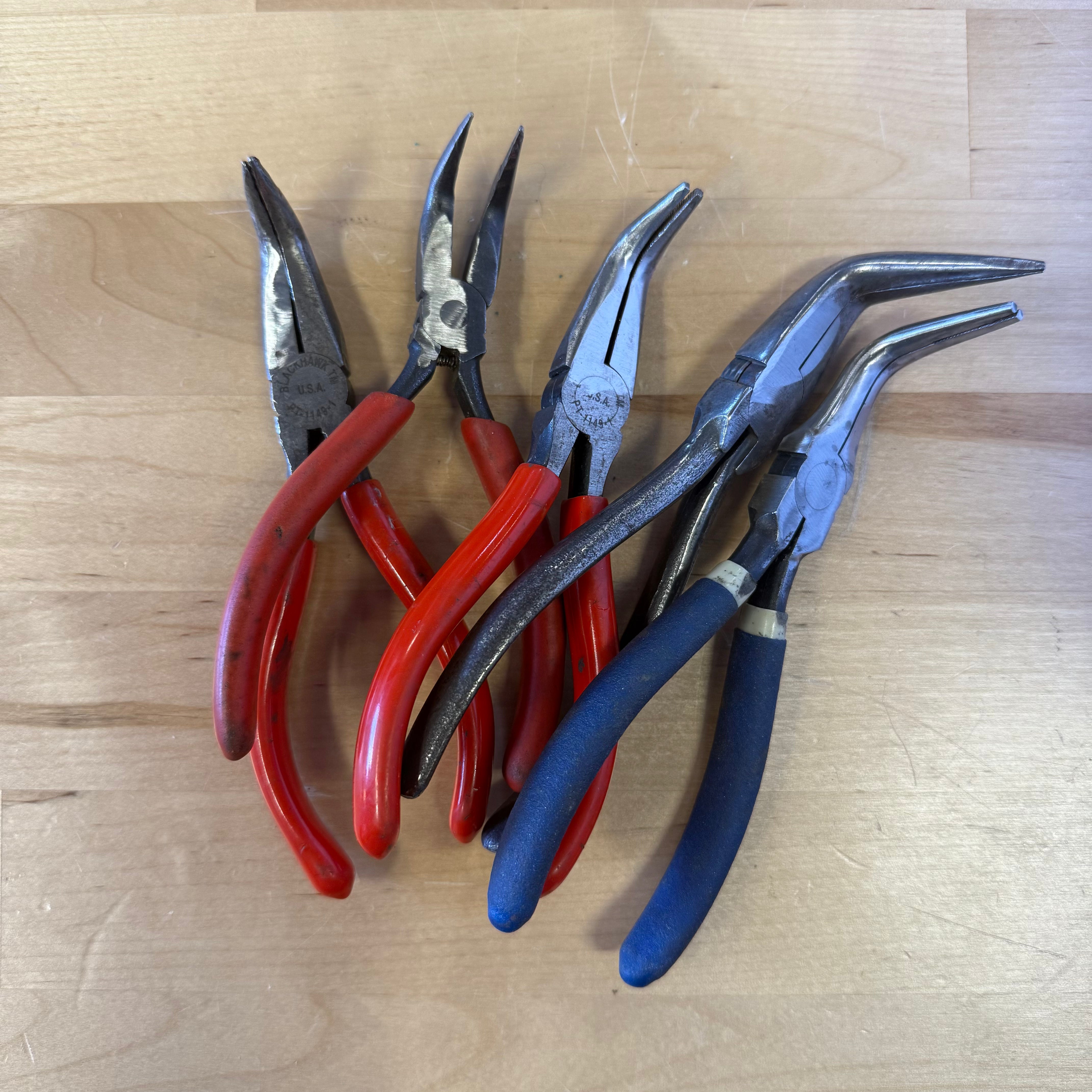 Bent Needle Nose Pliers