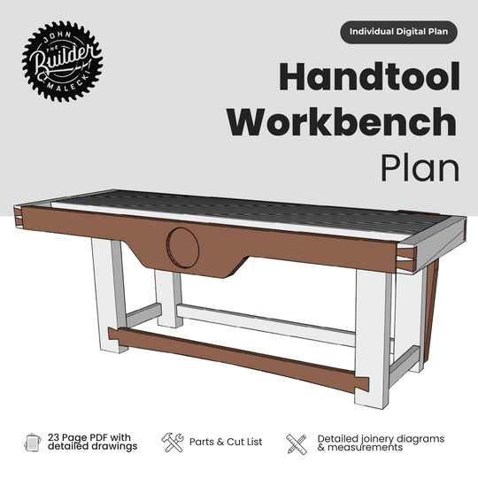 Hand Tool Workbench Woodworking Plan
