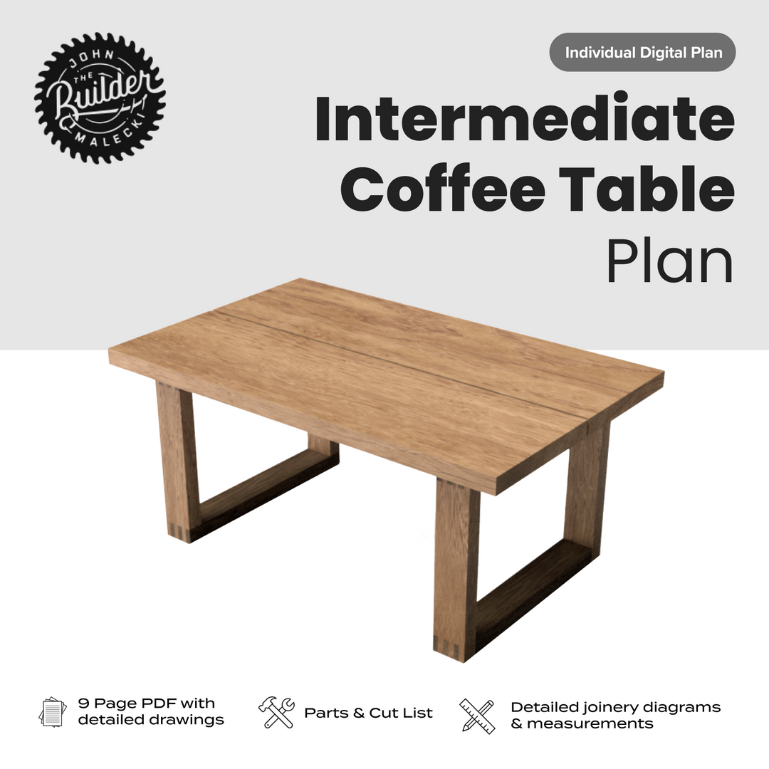 Intermediate Coffee Table Plan - John Malecki Store