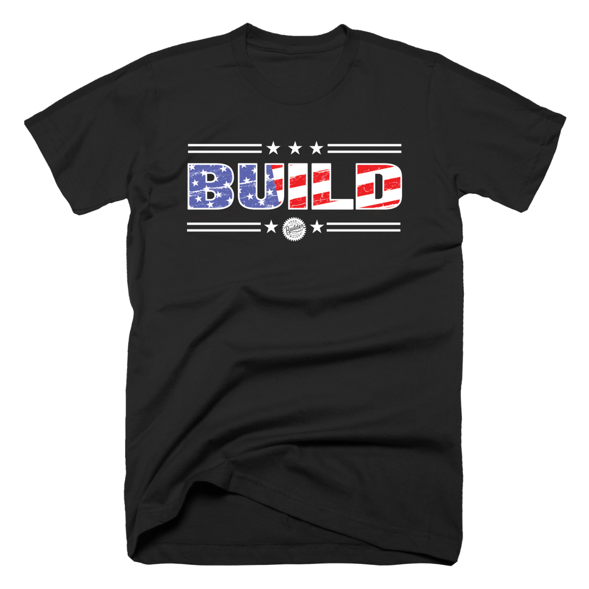 BUILD Woodworking USA Tshirt