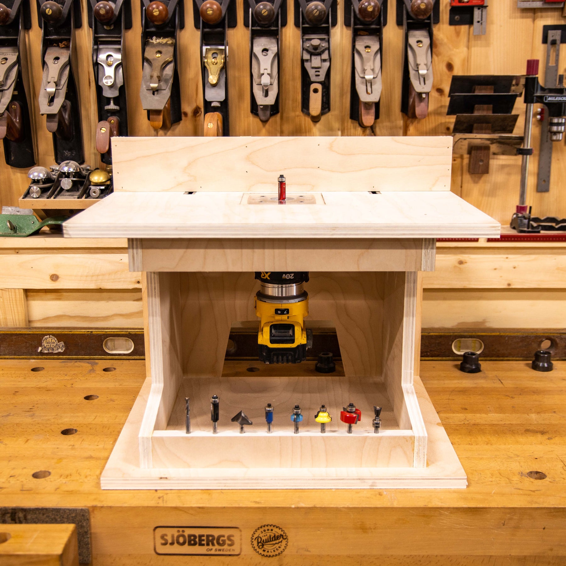 Compact Woodworking Router Table Plan - John Malecki