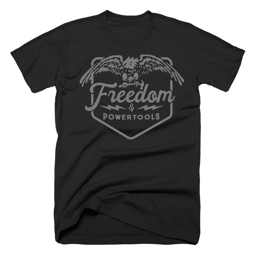 Freedom & Powertools Badge T-Shirt