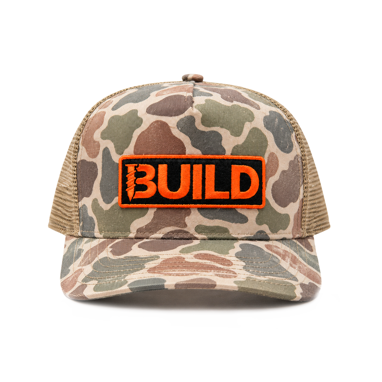 BUILD CAMO Trucker
