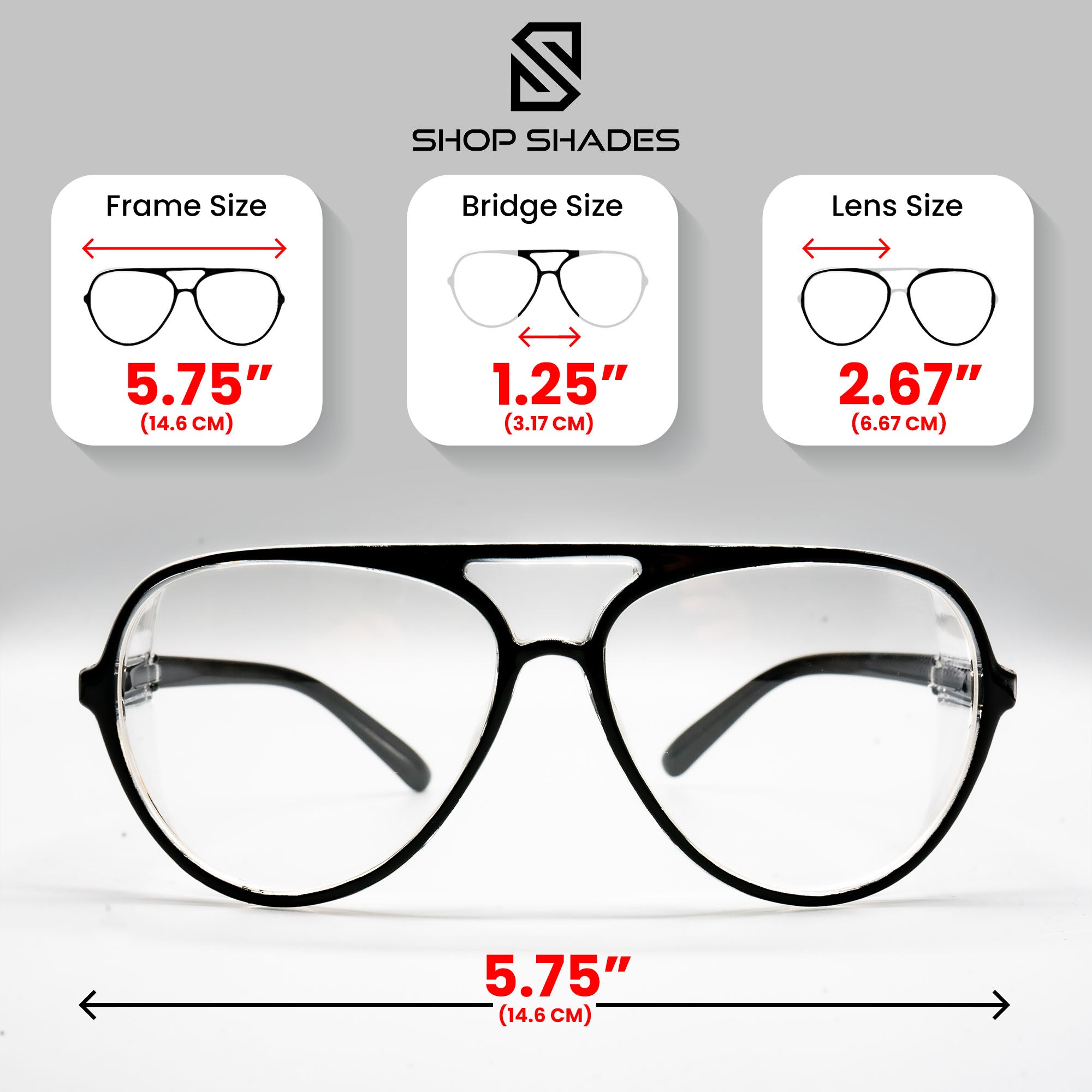 Shop Shades Photochromic Dimmer Safety Glasses