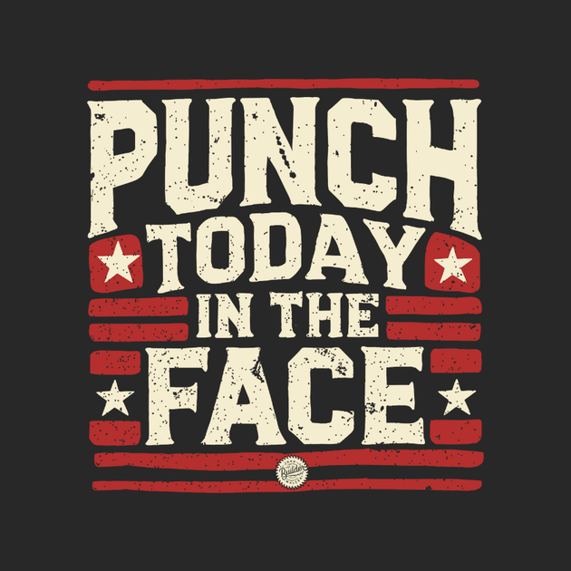 Punch Today in the Face USA Hoodie 2