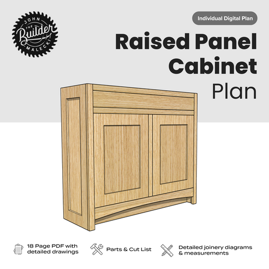 Raised Panel Cabinet Plan - John Malecki Store