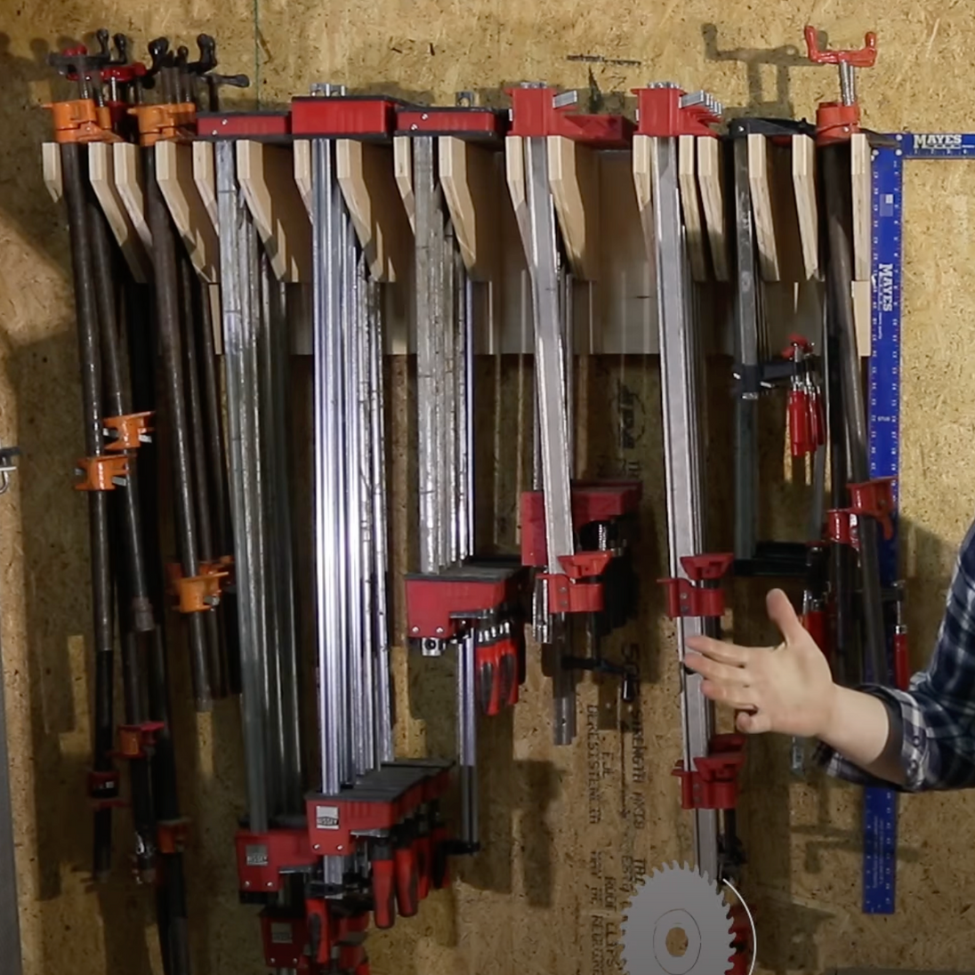 Adjustable Clamp Rack Plan - John Malecki Store