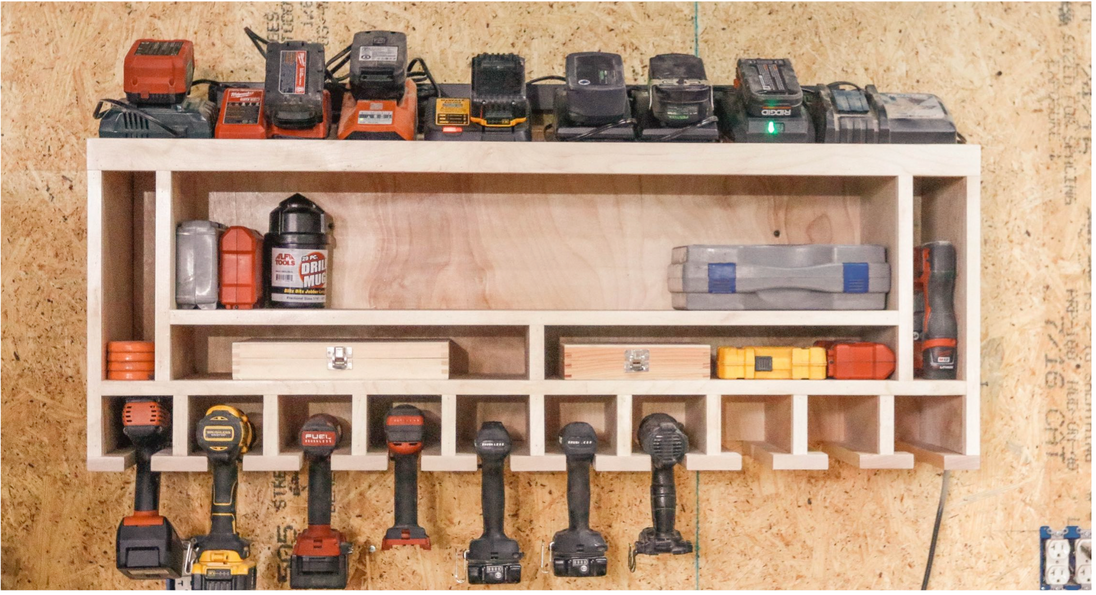 Cordless drill charging station plans hotsell