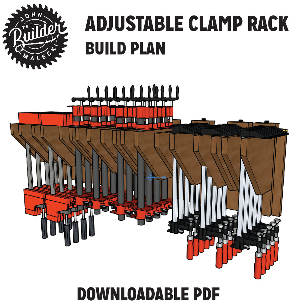 Adjustable Clamp Rack Plan - John Malecki Store