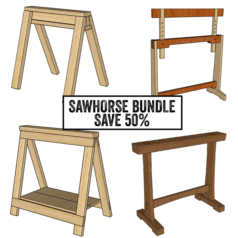Sawhorse BUNDLE - John Malecki Store
