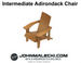 Intermediate DIY Adirondack Chair Plan - John Malecki Store