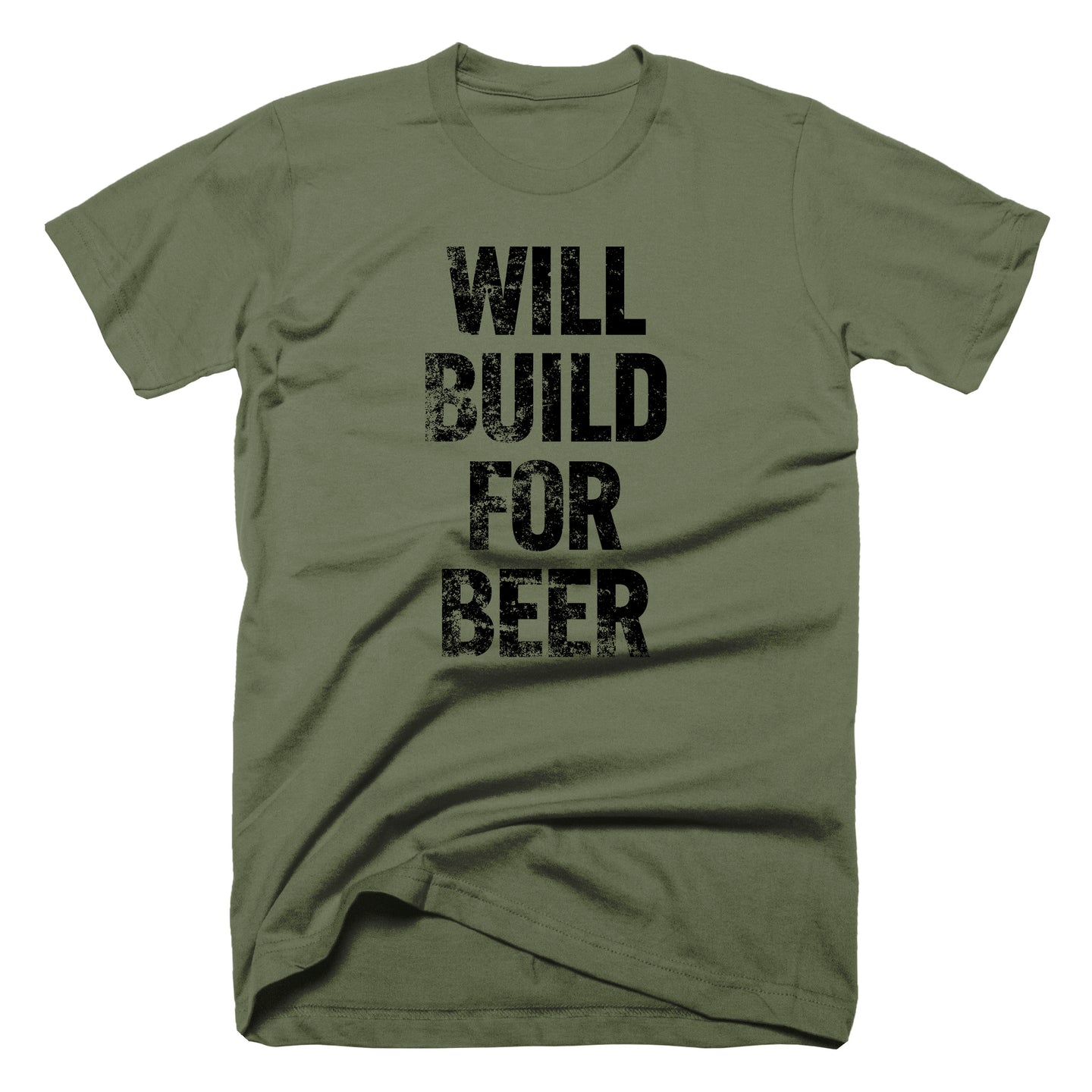 Will Build For Beer T-Shirt - John Malecki Store